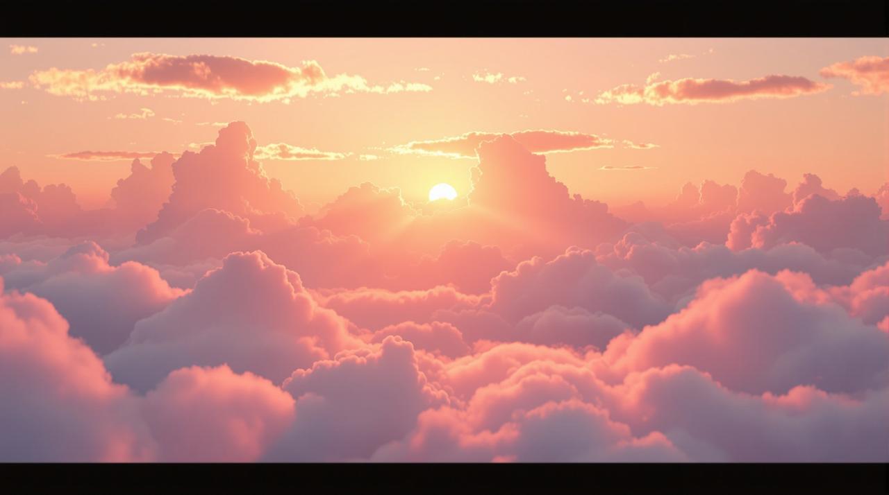 韩剧短剧 - 温暖晨光背景